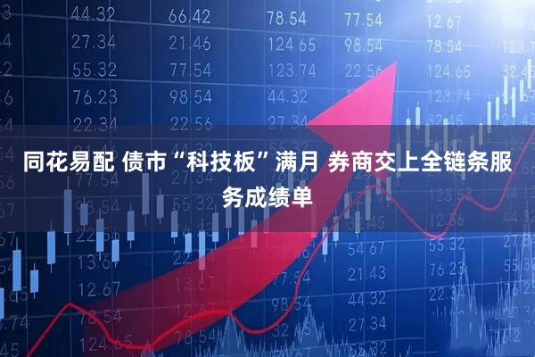 同花易配 债市“科技板”满月 券商交上全链条服务成绩单